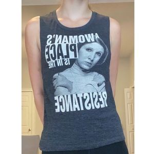 Feminist starwars tank top